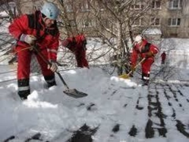 Чистка крыш