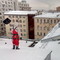 Чистка кровли
