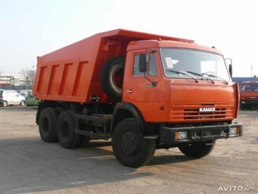 Грузоперевозки самосвалом КАМАЗ 65115 + прицеп