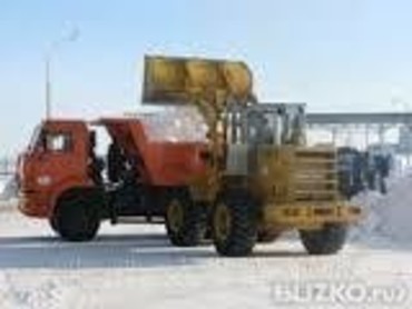 Уборка снега техникой