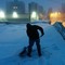 Очистка кровли от снега и наледи