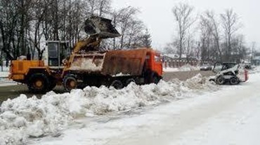 Очистка дорог и территорий от снега