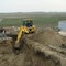 Разработка котлованов, копка траншей, бурение ям