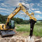 JCB, Hyundai, Cat