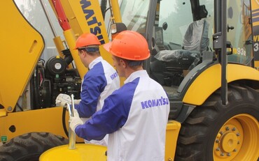 Ремонт спецтехники KOMATSU по Татарстану. Выездные бригады