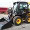Стекло двери с вырезом под форточку JCB 135-320T для мини-экскаваторов