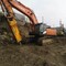 HITACHI ZX470 с гидромолотом