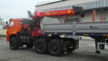 КАМАЗ с КМУ-INMAN IT-150